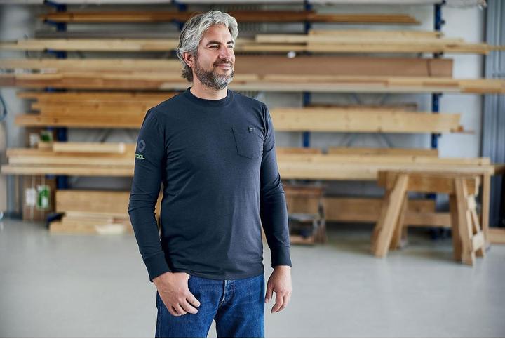 Actual product image Festool 100 years long-sleeved shirt LS-FT1-L 100Y (L)