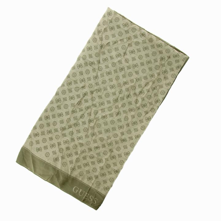 Actual product image Guess Helaina Kefiah, Textile Scarf, 4G Logo, AW8850 POL03, 135 x 135 cm
