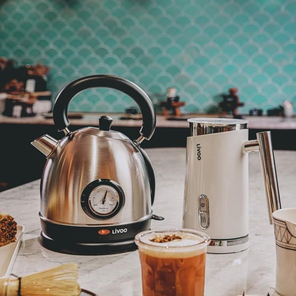 Image du produit Livoo Bouilloire rétro avec thermomètre (1.80 l)