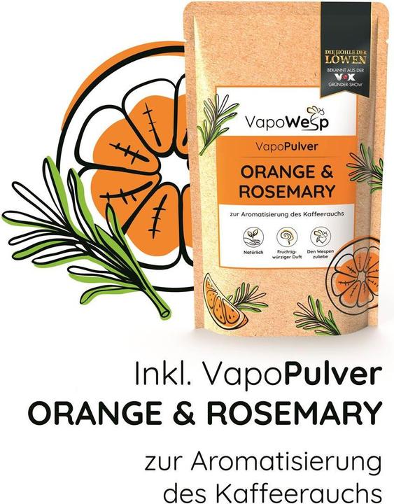 Vapowesp Ersatzkräuter Orange & Rosmarin