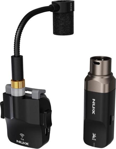 Produktbild NUX B6 Drahtloses Saxophon Mikrofon mit Tuch
