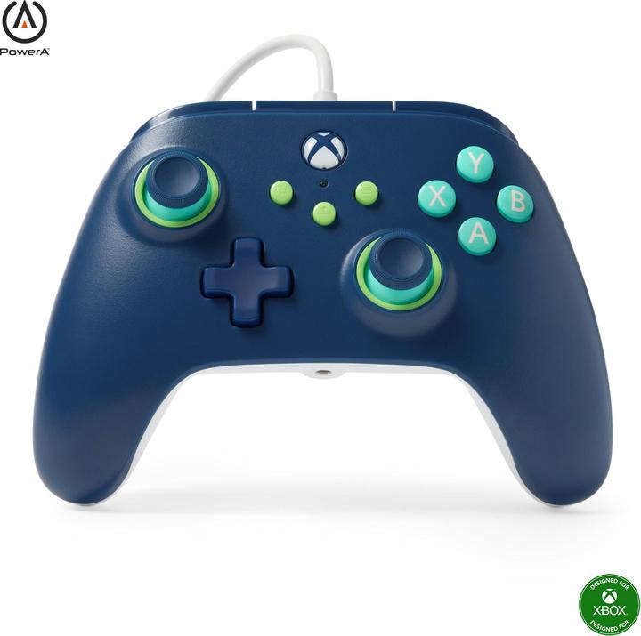 Produktbild PowerA Wired Controller - Mariner Blue (Xbox Series X - S) (Xbox Series X)