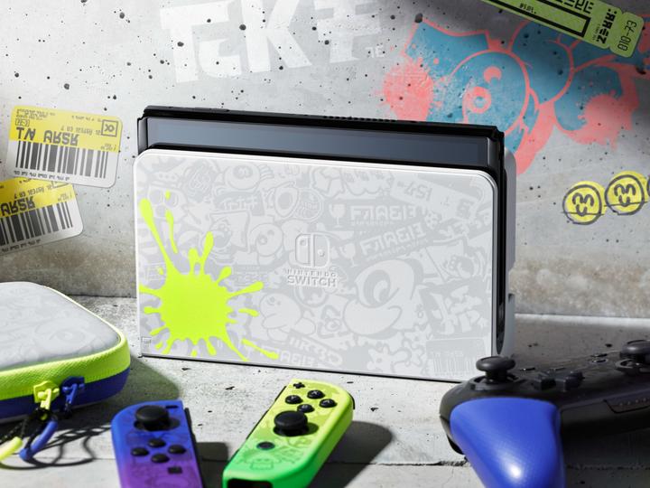 Actual product image Nintendo Switch (OLED model) Splatoon 3 Edition