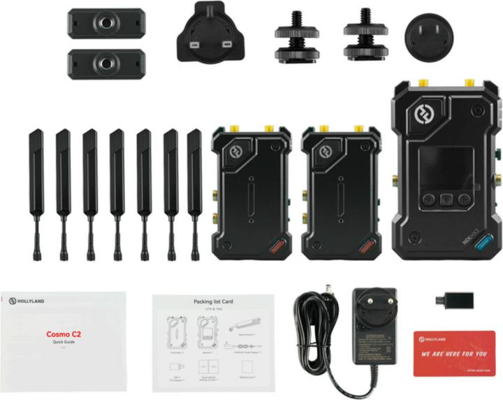Image du produit Hollyland Cosmo C2 - Wireless Videofunklösung mit 2 Sender und 1 Empfänger (1000 m)