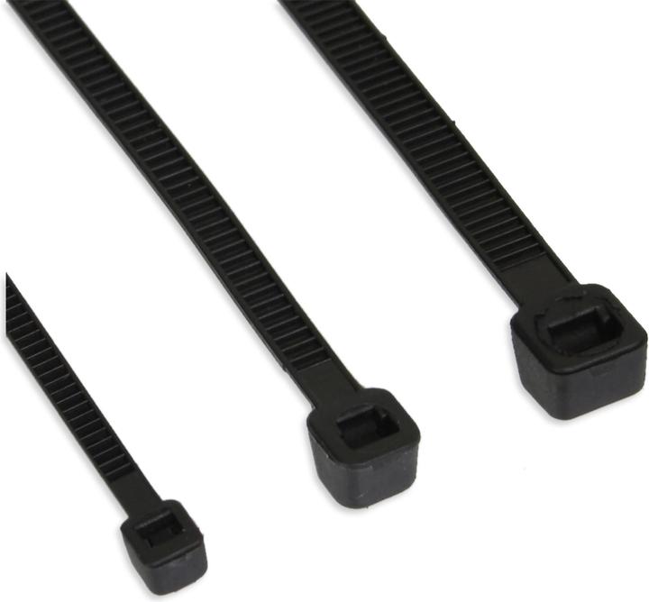 Actual product image InLine Cable Tie Black (Pack of 100) (Plastic cable ties, 450 mm, 100 pcs.)