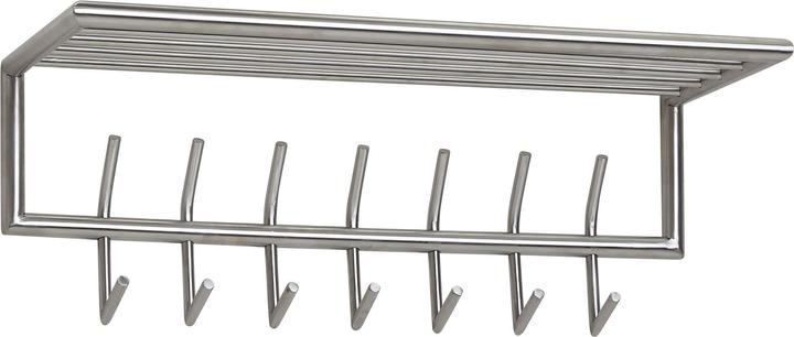 Produktbild Wohnling Wandgarderobe Metall Silber