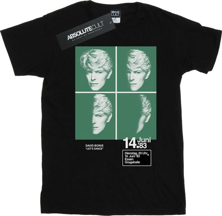 David Bowie 1983 Concert Poster TShirt (M)