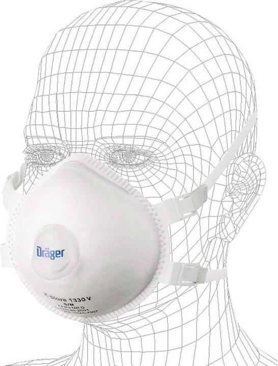 Produktbild L+D Feinstaubmaske X-plore® FFP3 NR D mit Ausatemventil (FFP3, 5 x)