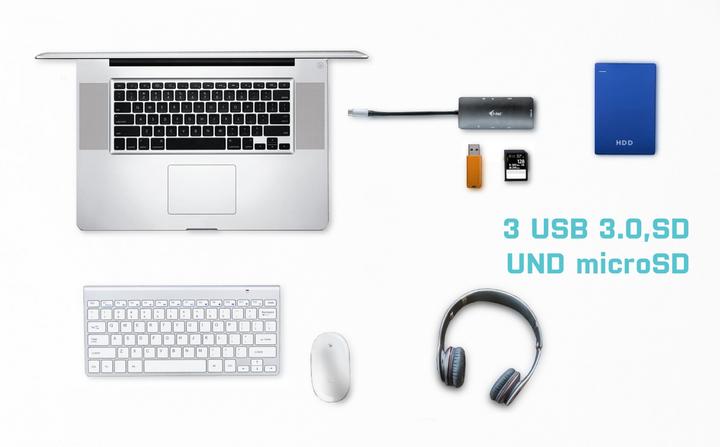 Immagine prodotto i-tec Metallo Nano Dock (USB-C, 1 Porti)