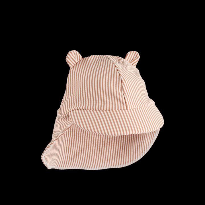 Liewood Senia Seersucker Sonnenhut Mit Ohren Stripe Pale Tuscany