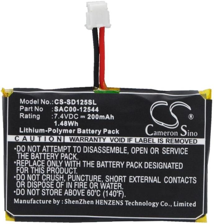 Image du produit NoName Batterie pour Sportdog HoundHunter SD-3225 SR-300 récepteur etc. (1 pcs)
