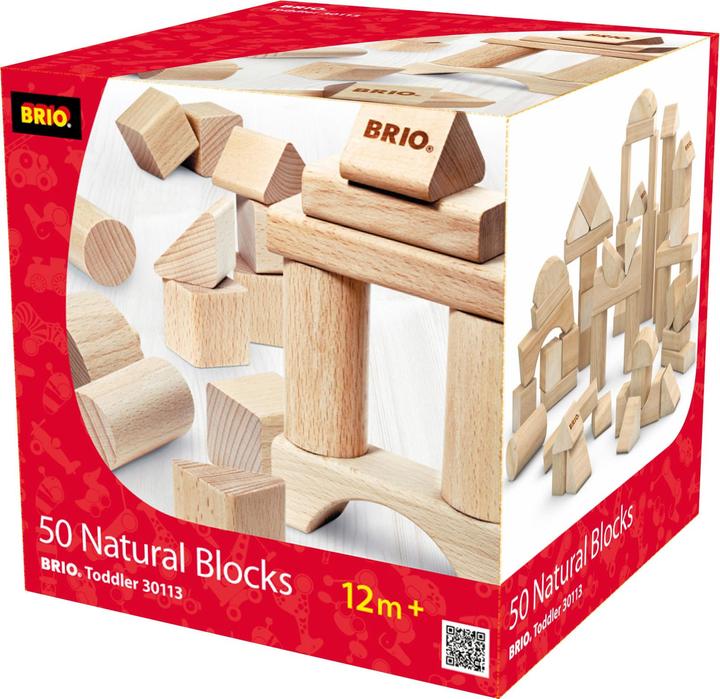 Produktbild Brio 50 Natur-Holzbausteine