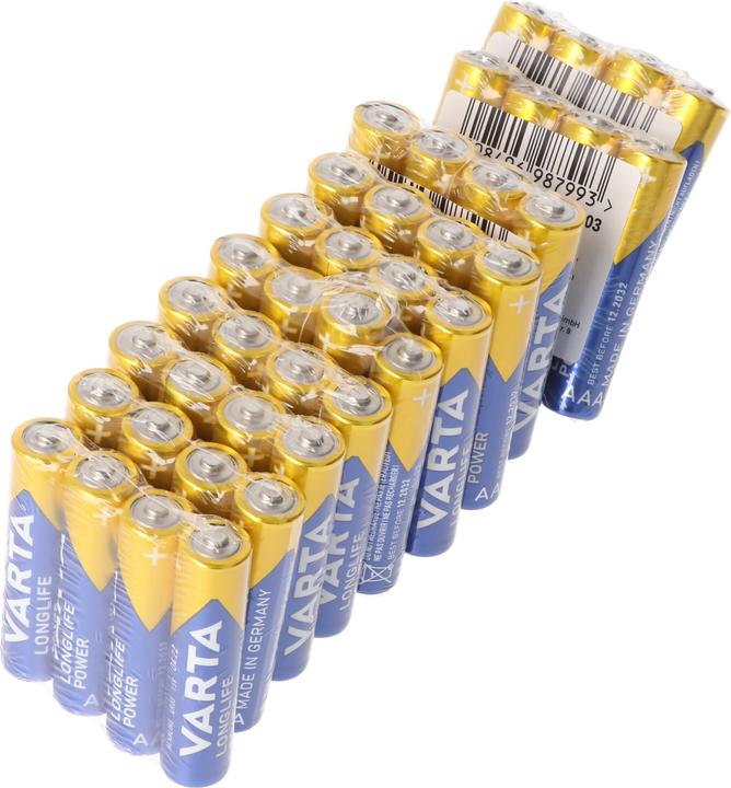 Produktbild Varta Longlife Power (40 Stk., AAA, 1260 mAh)