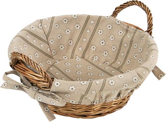 Kesper Brotkorb mit TextilfutterØ 30 cm