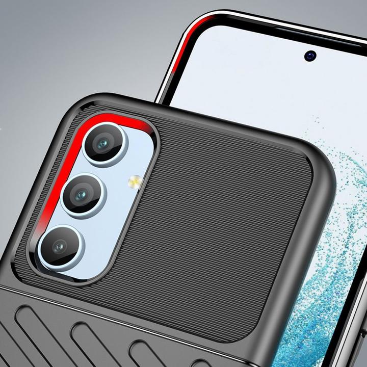 Produktbild Hurtel Thunder Case Hülle für Samsung Galaxy A54 5G Silikon Armor Case schwarz (Samsung Galaxy A54 5G)