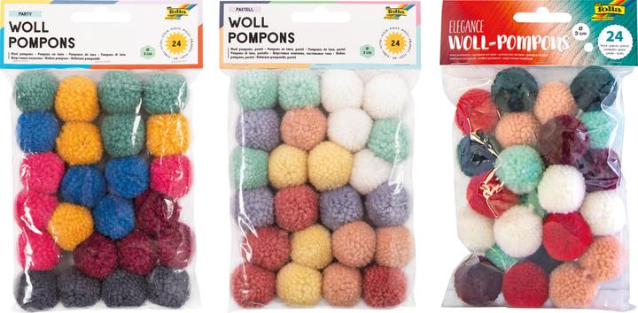 Immagine prodotto Folia Pompon in lana (30 x)