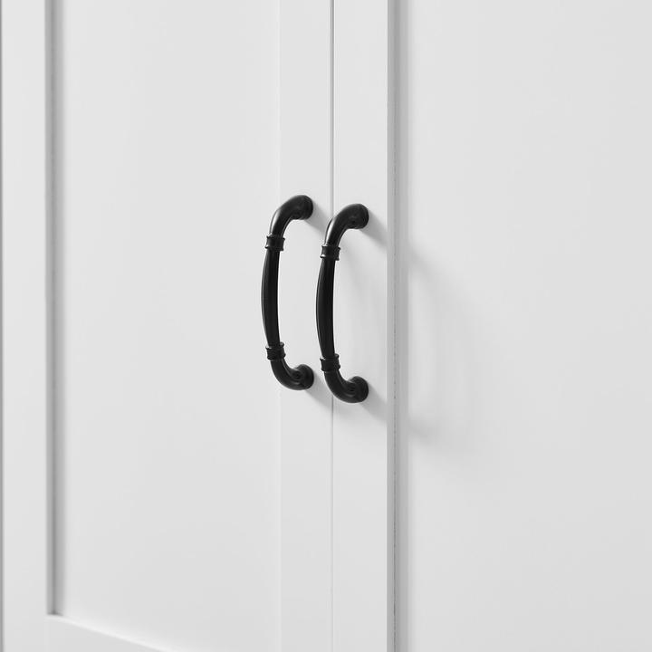 Actual product image SoBuy Design kitchen cabinet white Kitchen trolley with drawers