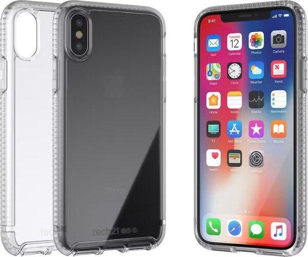 Actual product image tech21 Pure Clear (Apple iPhone X, Apple iPhone XS)