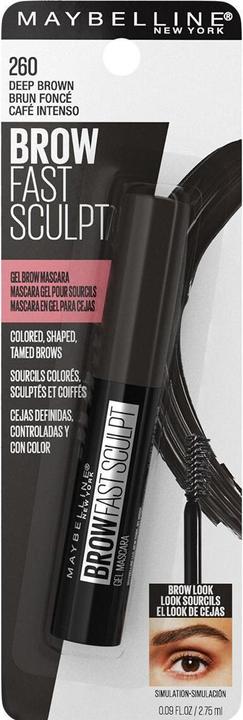 Actual product image Maybelline New York Express Brow Fast Sculpt (6 Deep Brown.)