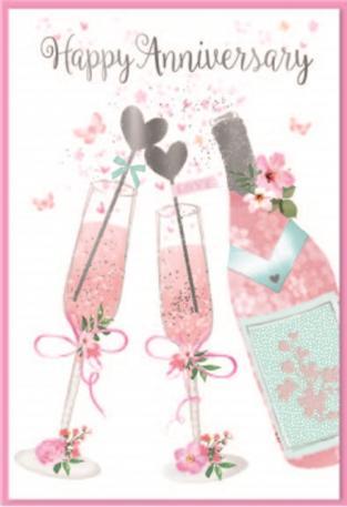 Immagine prodotto Simon Elvin Anniversario Biglietto d'Auguri Misura Confezione 6 (6 pz.)