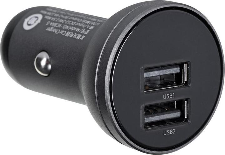 Produktbild Baseus Digital Display Dual USB 4.8A Car Charger 24W Grey
