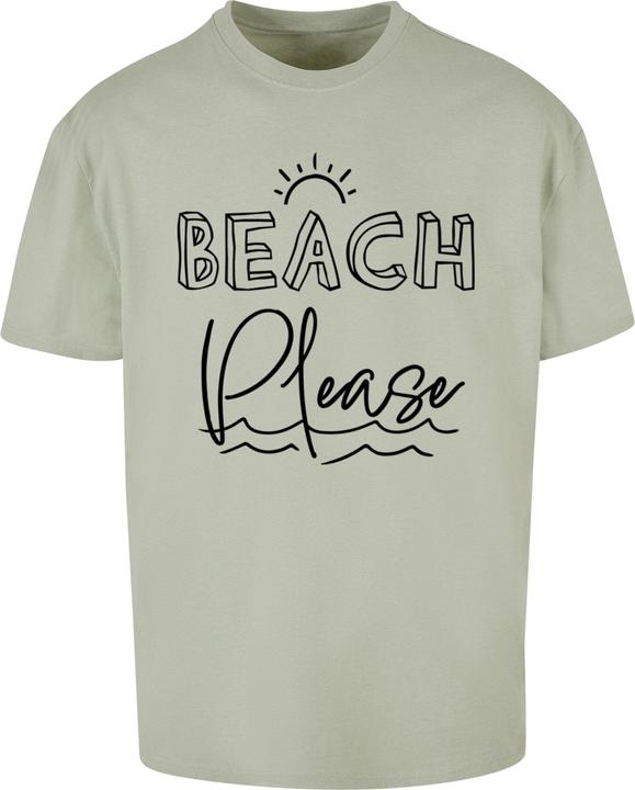 Actual product image Merchcode Beach Please Heavy Oversized Tee - 118121 (L)