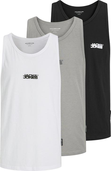 Jack & Jones Top SAGO Tanktop 3er Pack