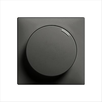 Actual product image Feller EdizioDue rotary dimmer front panel
