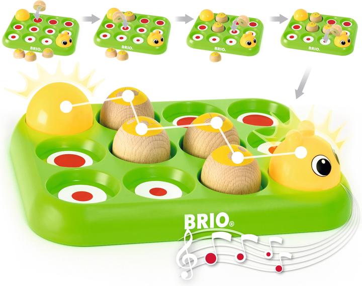 Actual product image Brio Musical Caterpillar (German, Spanish, French, Norwegian, Czech, Polish, Dutch, Finnish, Japanese, Danish, Swedish, Italian, Portuguese, English, Slovak)