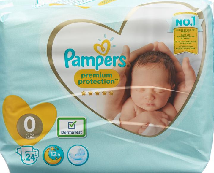 Produktbild Pampers New Baby Micro (Gr. 0, Tragepack, 24 Stück)