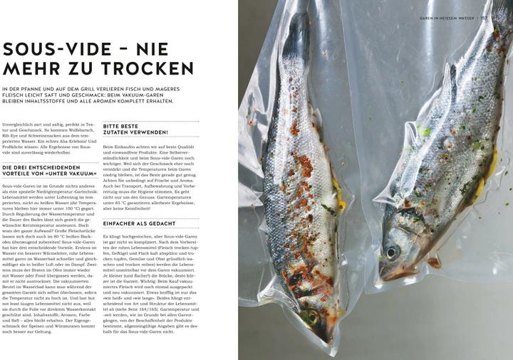 Produktbild Dämpfen und Sous-vide (Deutsch, Katrin Wittmann, 2015)