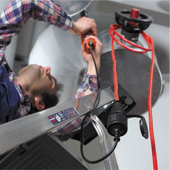 Image du produit Brennenstuhl Câble d'extension de chantier IP44 25m rouge H07RN-F (25 m, CEE 7/7)