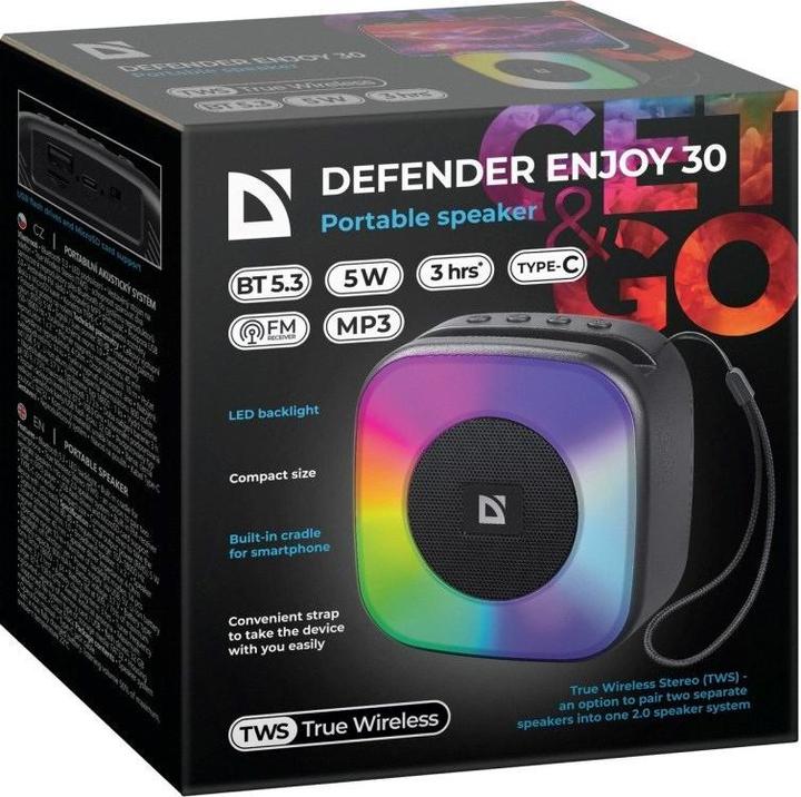 Produktbild Defender Geniessen Sie den Bluetooth-Lautsprecher (5 h, Akkubetrieb)