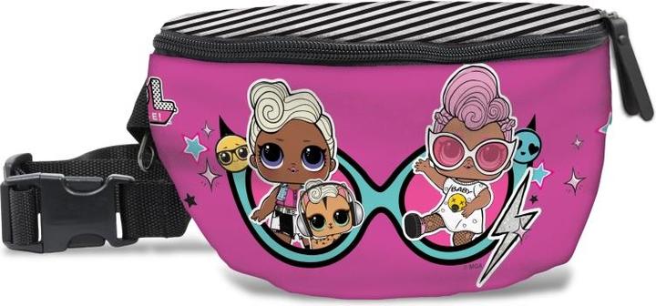 Euromic L.O.L. Surprise! Together 4Eva Belt bag, lenght of strap: 110 cm, extra zipped pocket on back (2,5 l