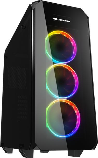 Compucase Cougar Puritas RGB - Tour - ATX - sans alimentation (ATX, mATX, Mini-ITX)