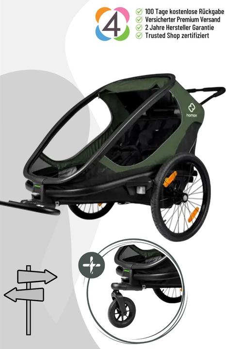 Actual product image hamax Outback 2 in 1