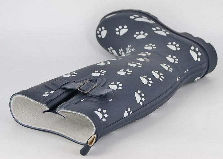 Image du produit Storm Wells Bottes en caoutchouc motif pattes (37)