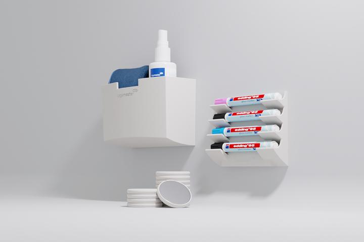 Produktbild Legamaster Glasboard Zubehörhalter warmgrau