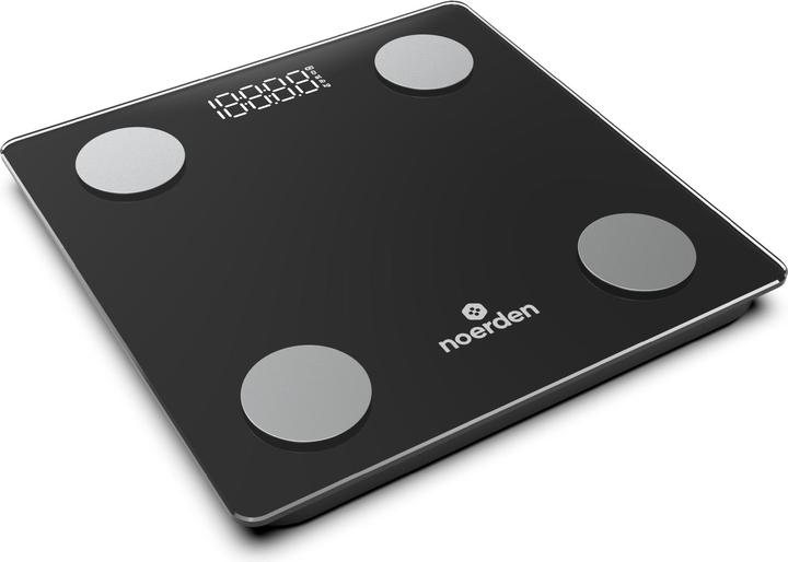 Actual product image Noerden VITA Smarte Personenwaage mit Bluetooth schwarz