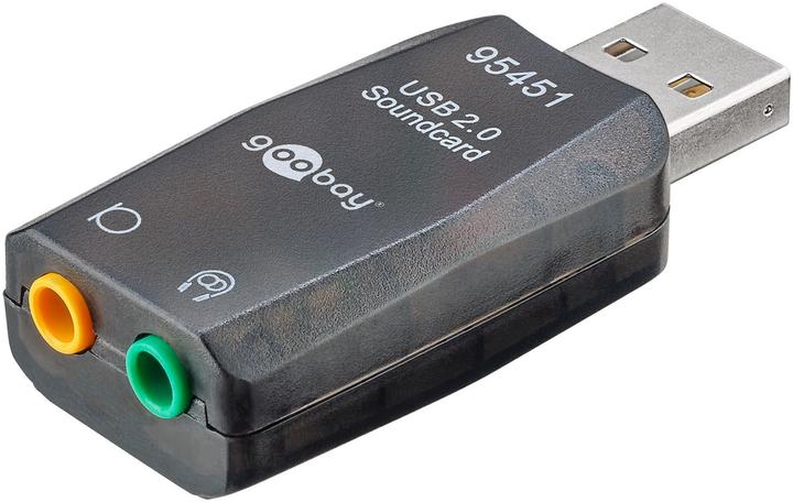 Productafbeelding Goobay 95451 USB 2.0 Geluidskaart (USB 2.0)