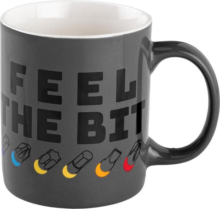 Neo Mok met opdruk FEEL THE BIT, 330 ml (330 ml, 1 x)