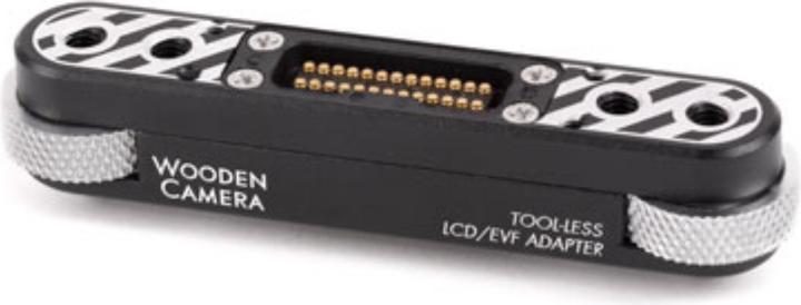 Actual product image Wooden Camera Tool-less LCD/EVF Adapter (RED DSMC2)