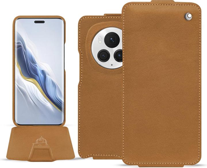 Image du produit Noreve Coque à rabat vertical en cuir (Honor Magic6 Pro)