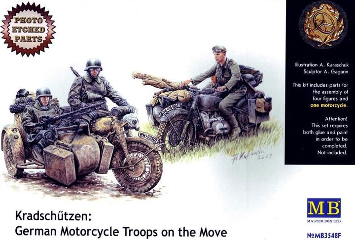 Immagine prodotto Master Box Protezioni per moto: Ger. truppe di motociclisti
