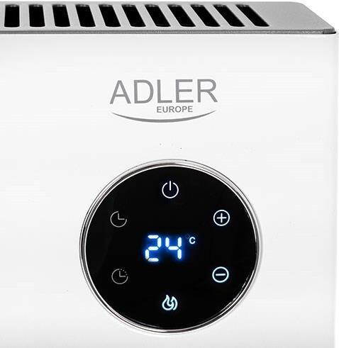 Image du produit Adler Convection fan heater LCD with remote control | Convection Heater | 2000 W | Number of power levels (2000 W)