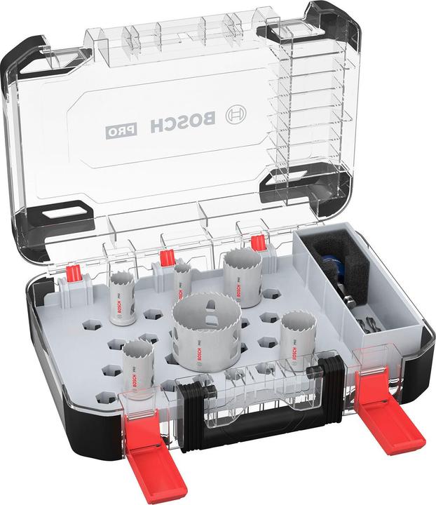Produktbild Bosch Professional Zubehör PRO Multi Material PC Plus Lochsägen-Set, 9-tlg. (68 mm, 25 mm, 40 mm, 35 mm, 30 mm, 19 mm)