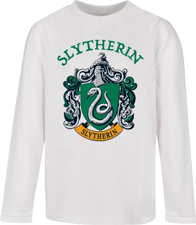 Immagine prodotto Absolute Cult Bambini Harry Potter - Maglia a maniche lunghe con stemma di Serpeverde - 124485 (158, 164)