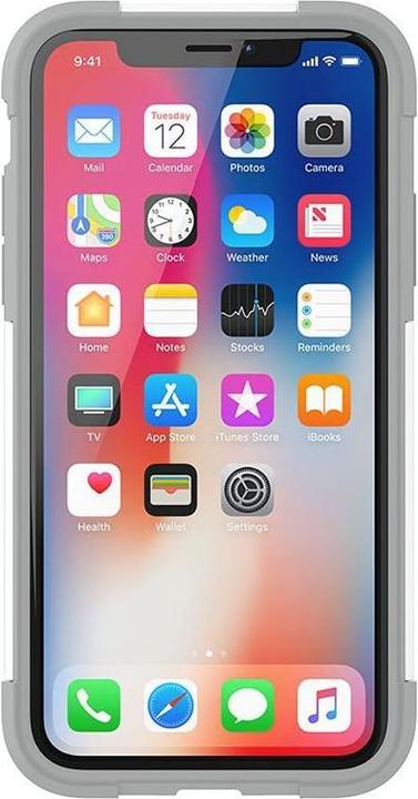 Image du produit Griffin Couverture Survivor Fit Gris - Blanc (TA43980) (Apple iPhone X)