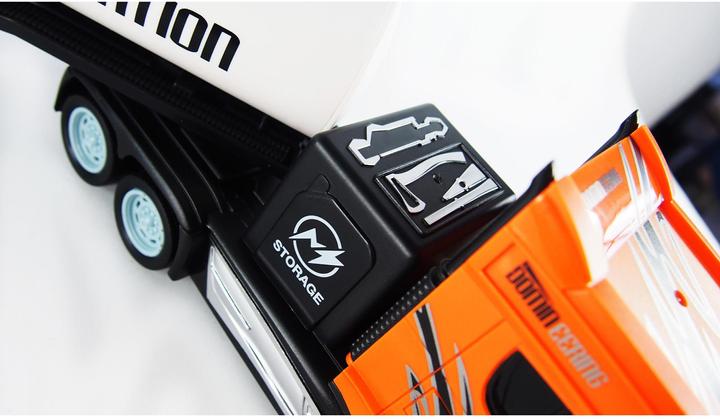 Image du produit Amewi Tracteur routier avec semi-remorque citerne 1:16, RTR (RTR Prêt à fonctionner)