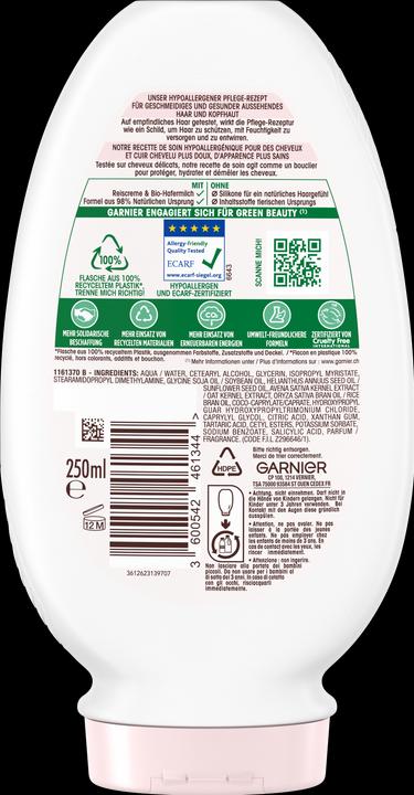 Actual product image Garnier Ultra Doux Delicatesse (250 ml)